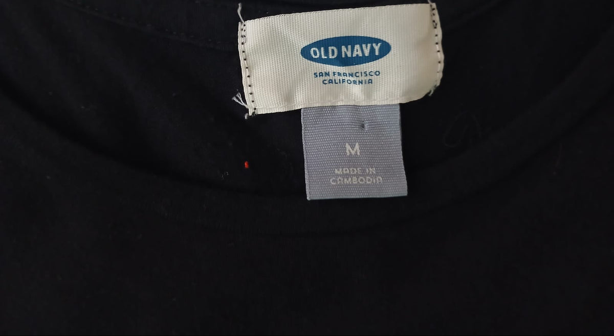 Blusa Negra Old Navy Talla M