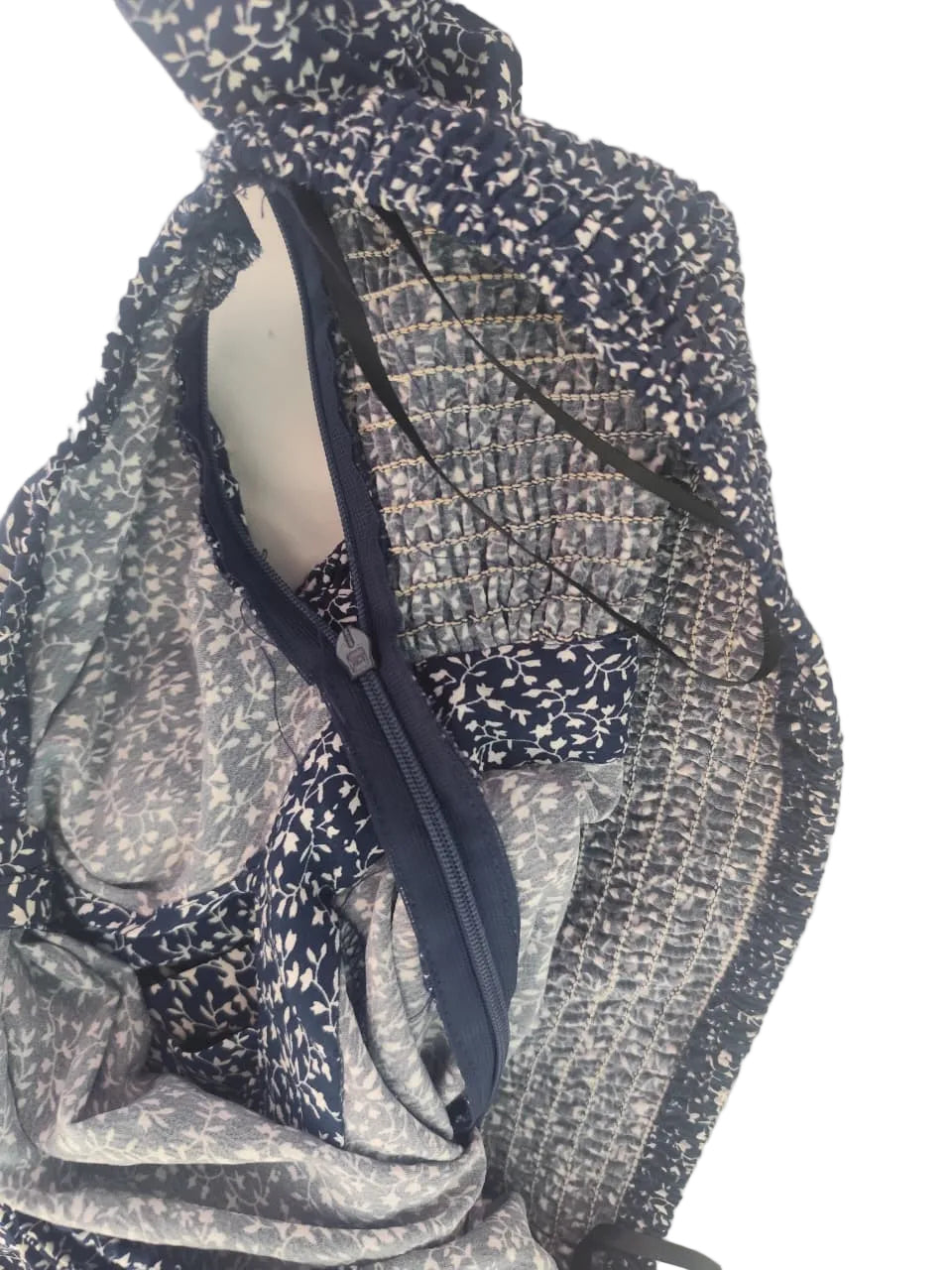 Vestido flores corto