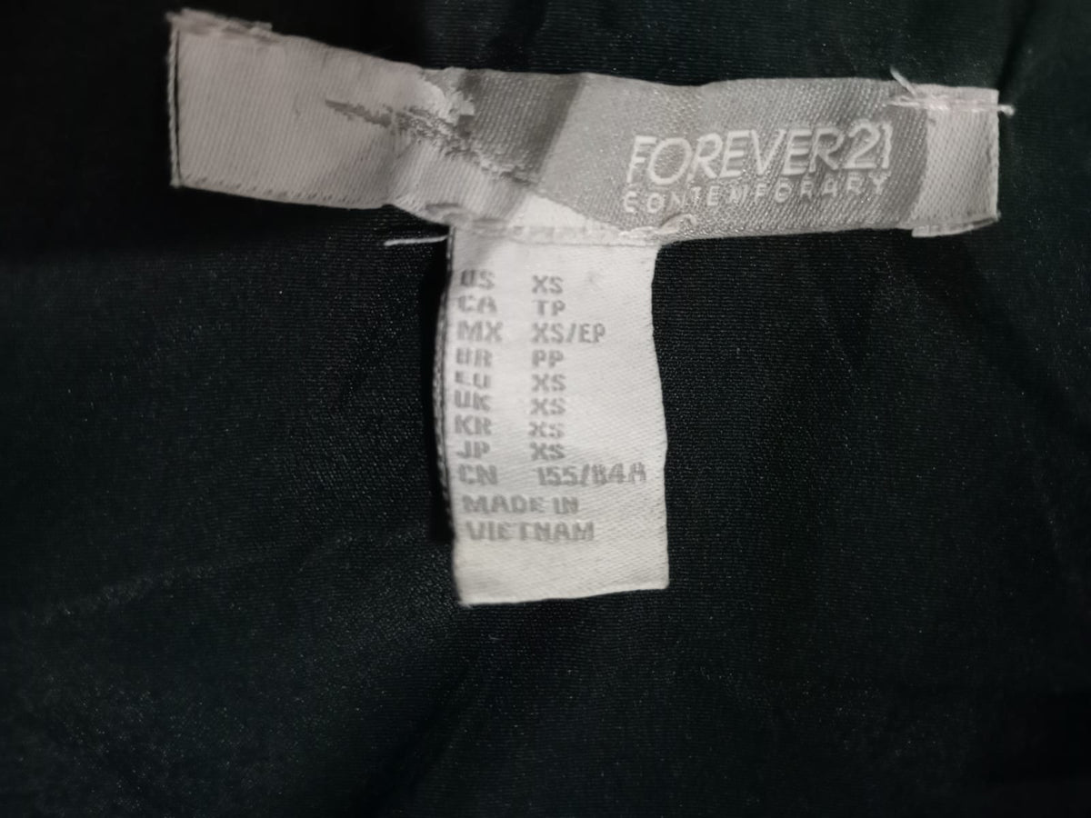 Vestido Forever 21 Talla Xs