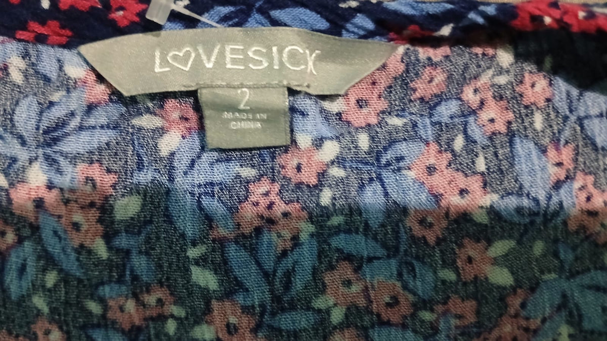 Blusa Flores Lovesick Talla 2