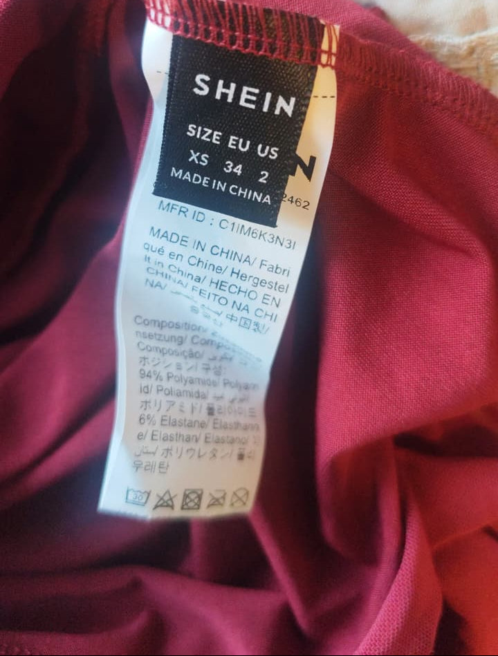 Vestido Largo Shein Talla Xs