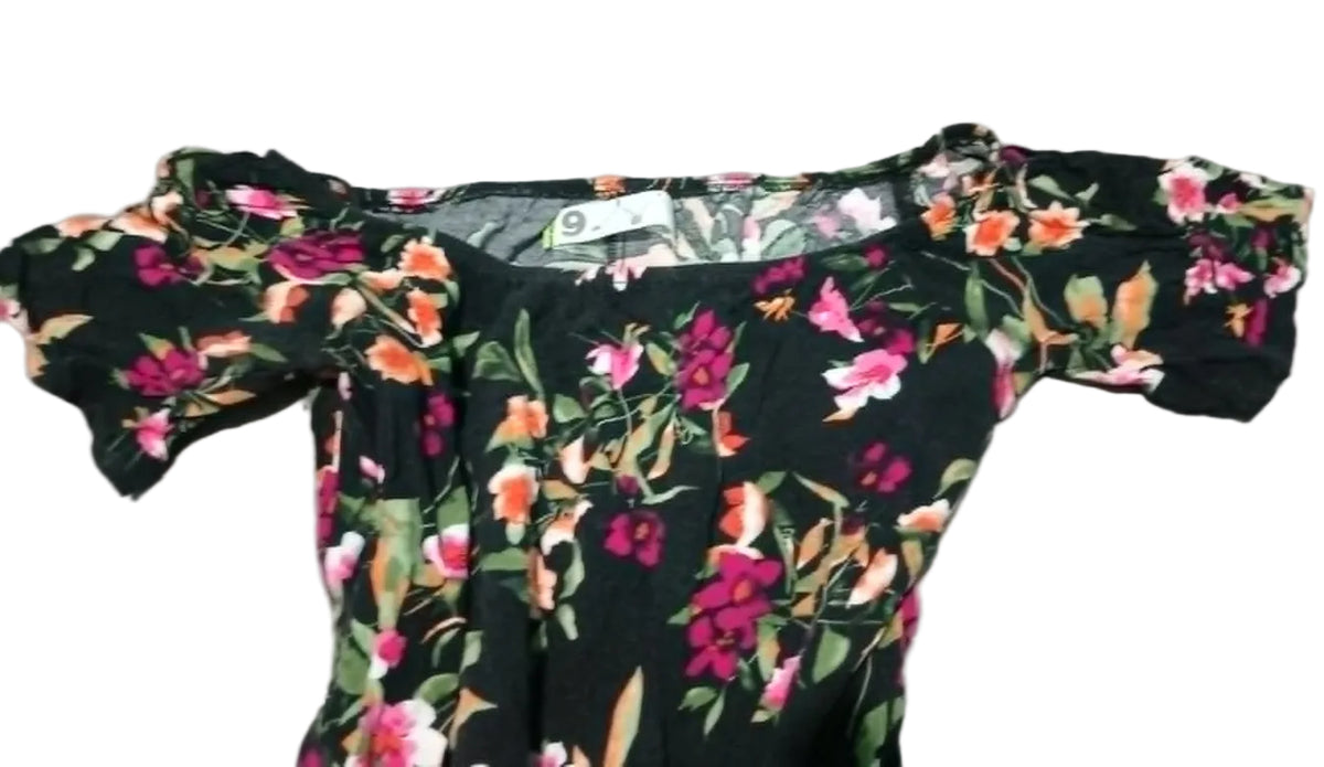 Vestido Floreado Talla 9