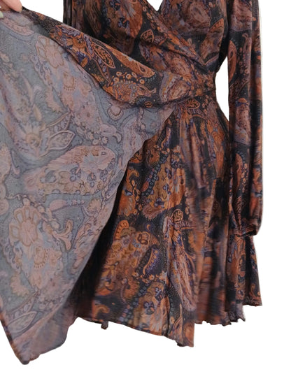 Vestido Buho Cafe Ecoté Talla XS