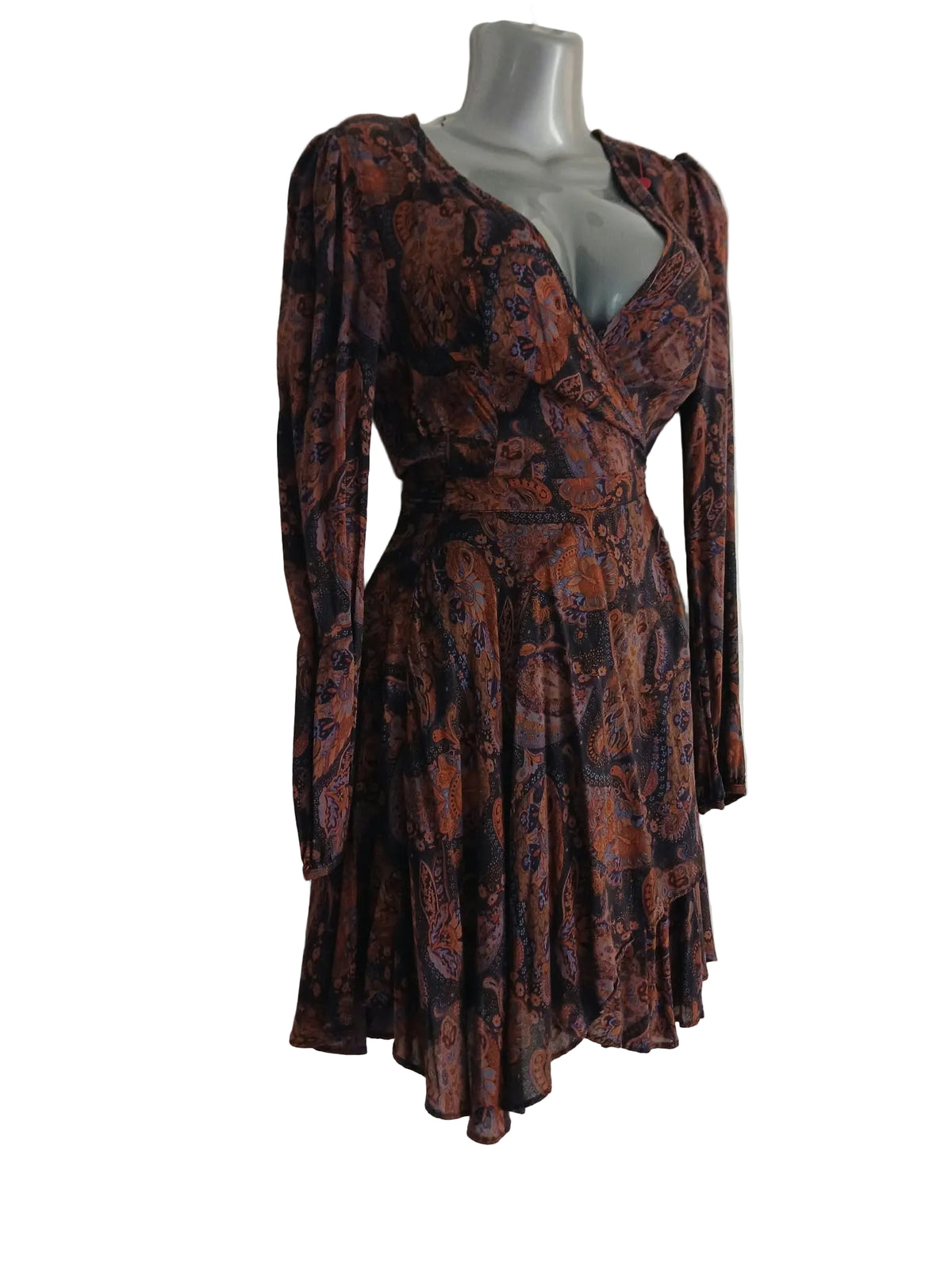 Vestido Buho Cafe Ecoté Talla XS