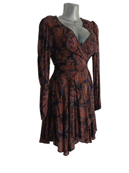 Vestido Buho Cafe Ecoté Talla XS