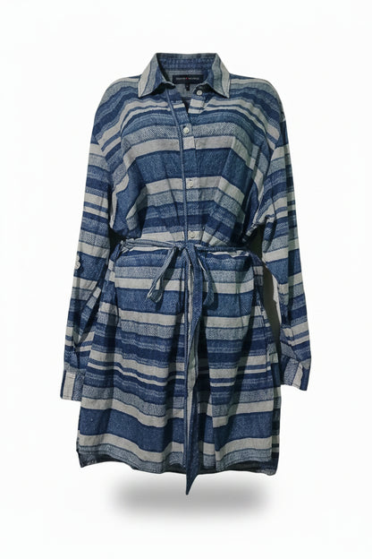 Vestido Camisero Tommy Hifilger Talla 16w Mexico T 38