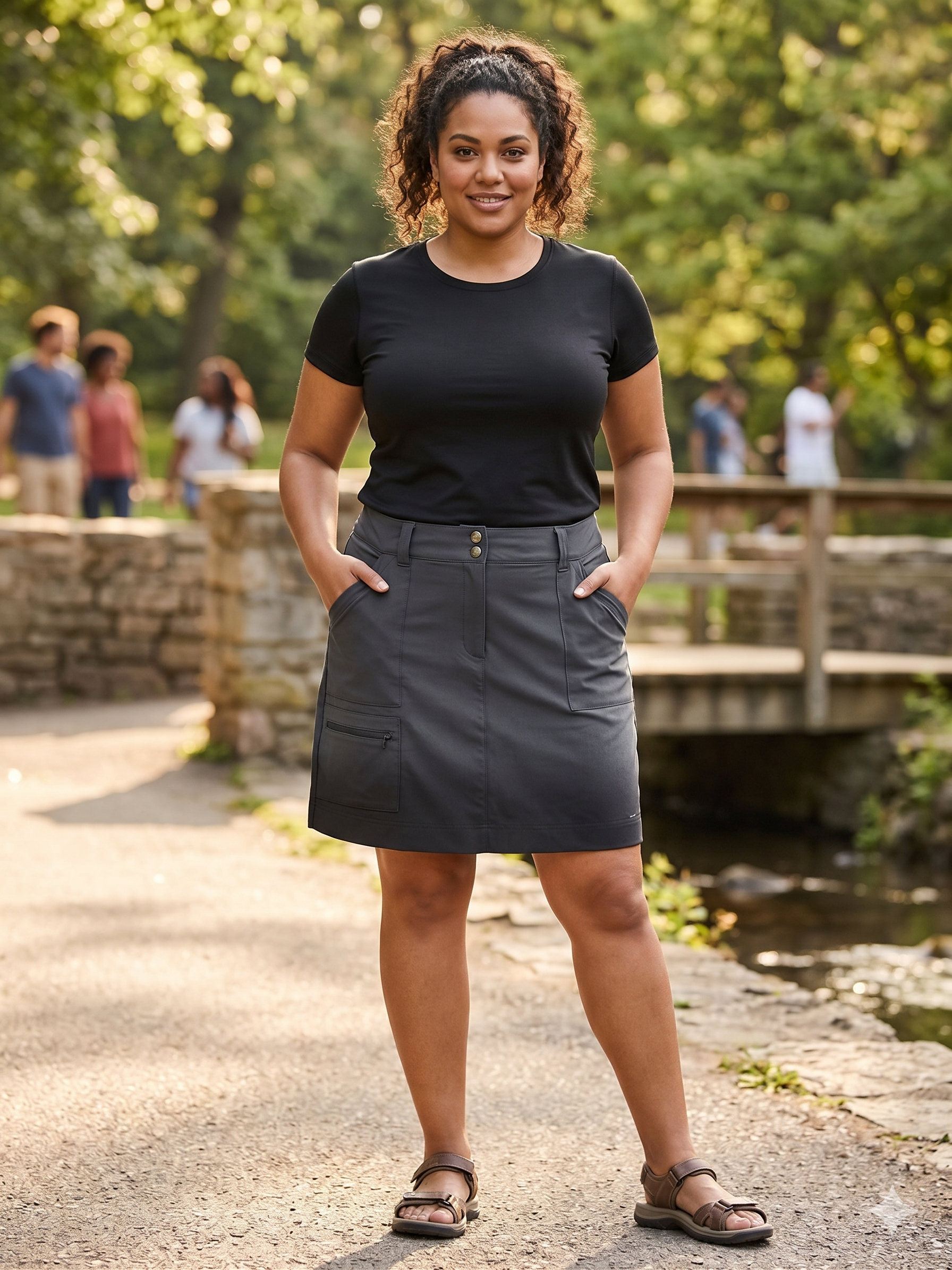 Short Sport Skirt Size L World Wide