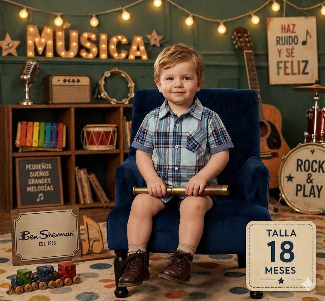 Ben Sherman Short Sleeve Shirt 18 Months