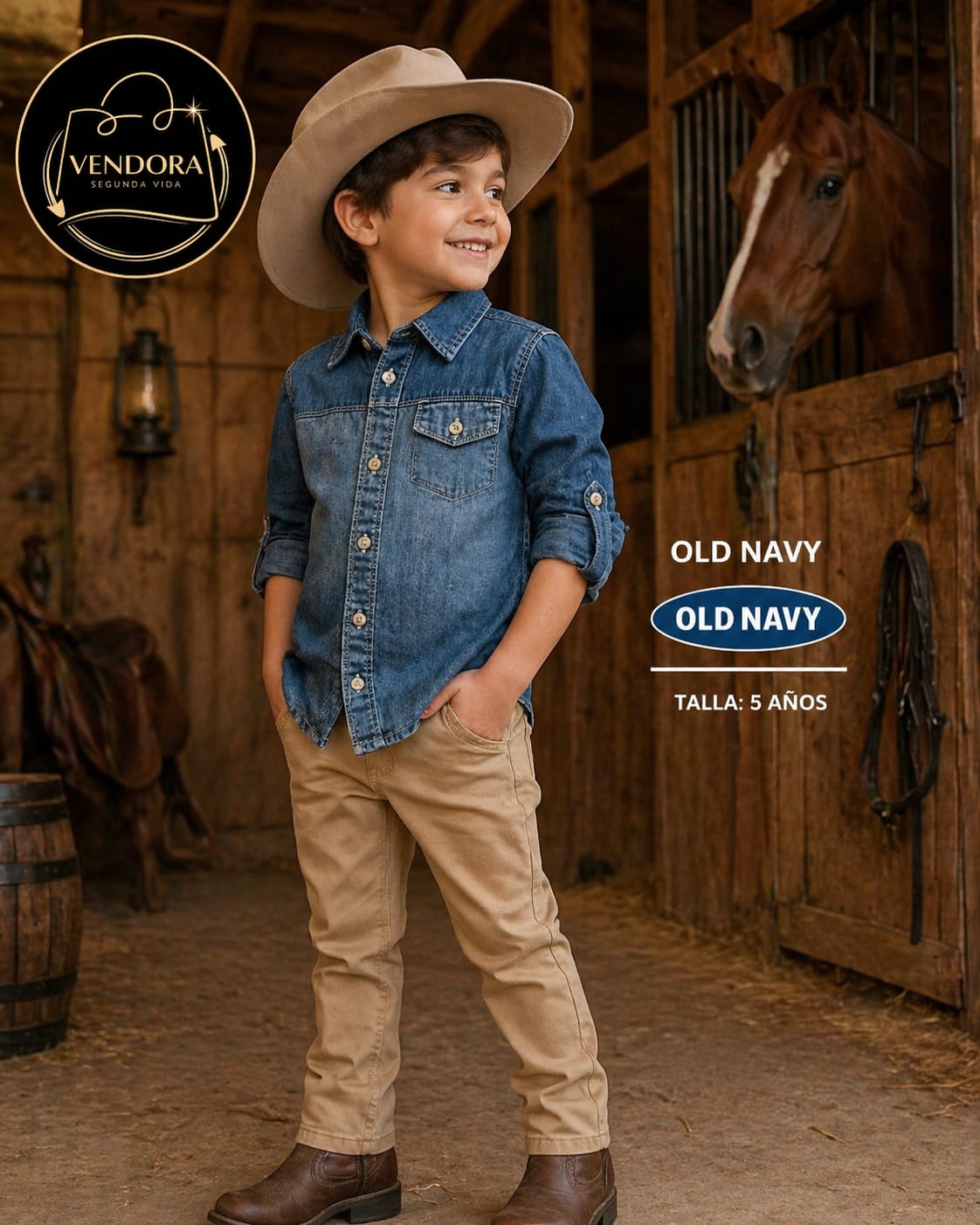 Old Navy Boys' Long-Sleeve Shirt, Size 5