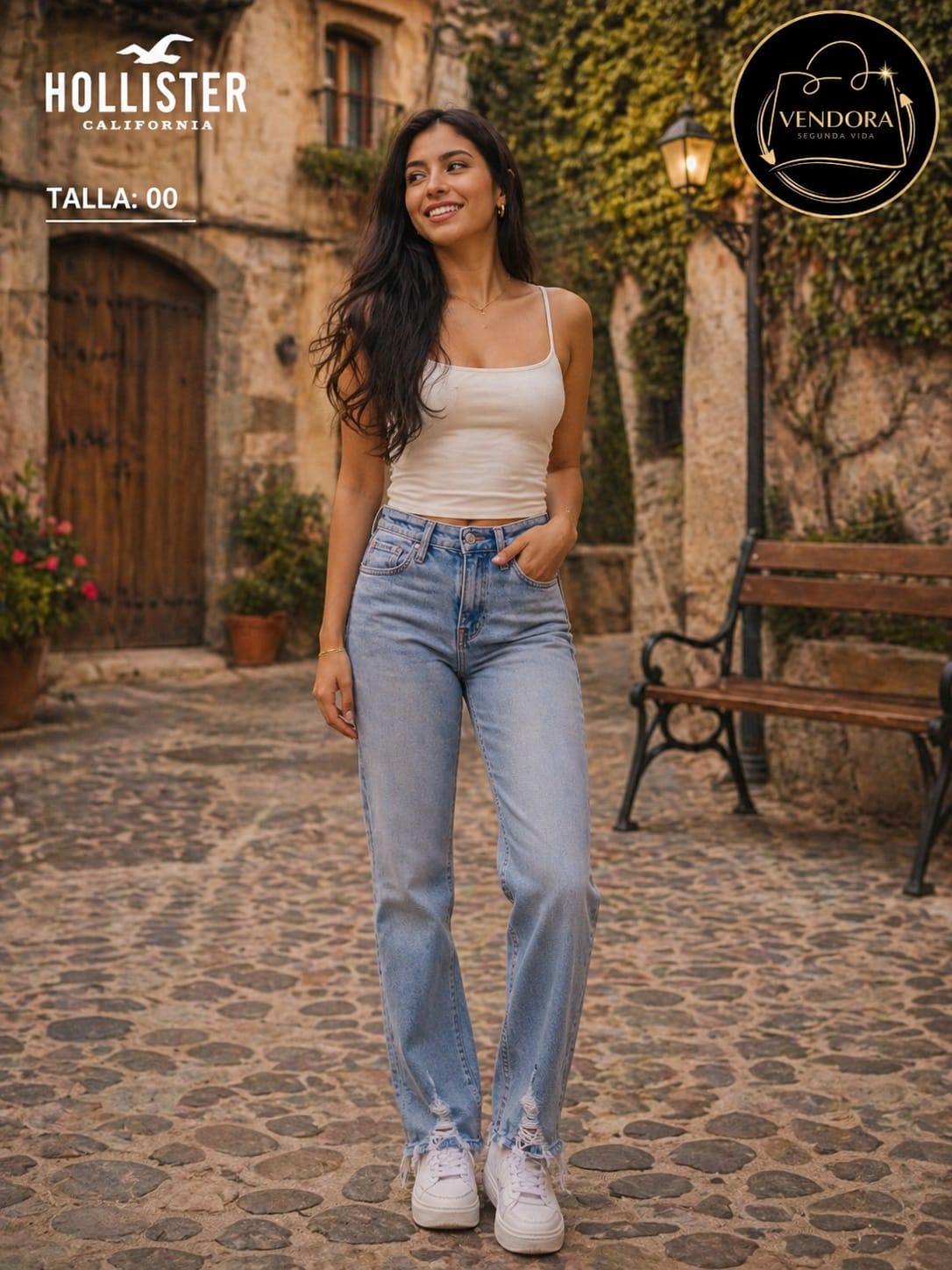 Pantalón Dama Hollister talla 00