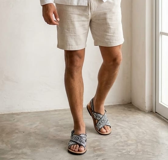 Huarache De Hombre Con Nombre de Nayarit Talla 7
