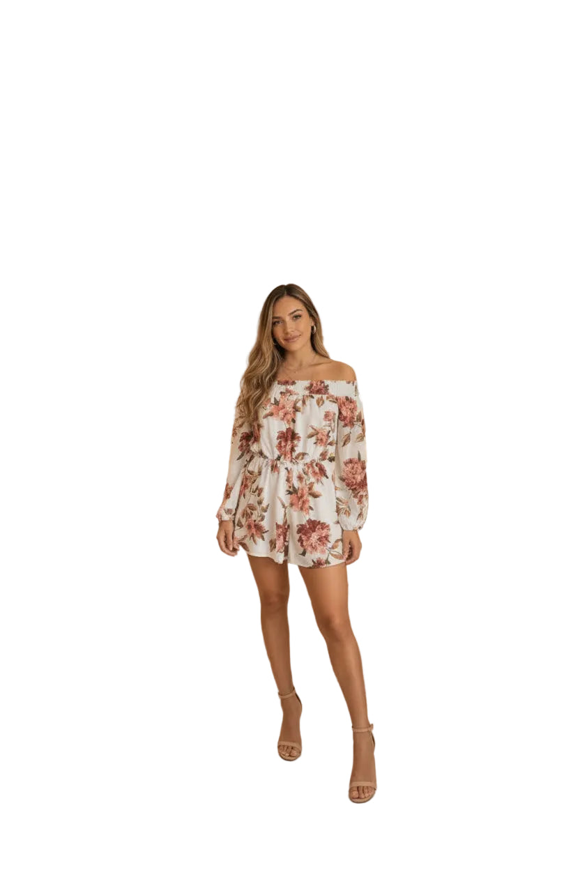 Romper Floral Talla S-M Ijoah
