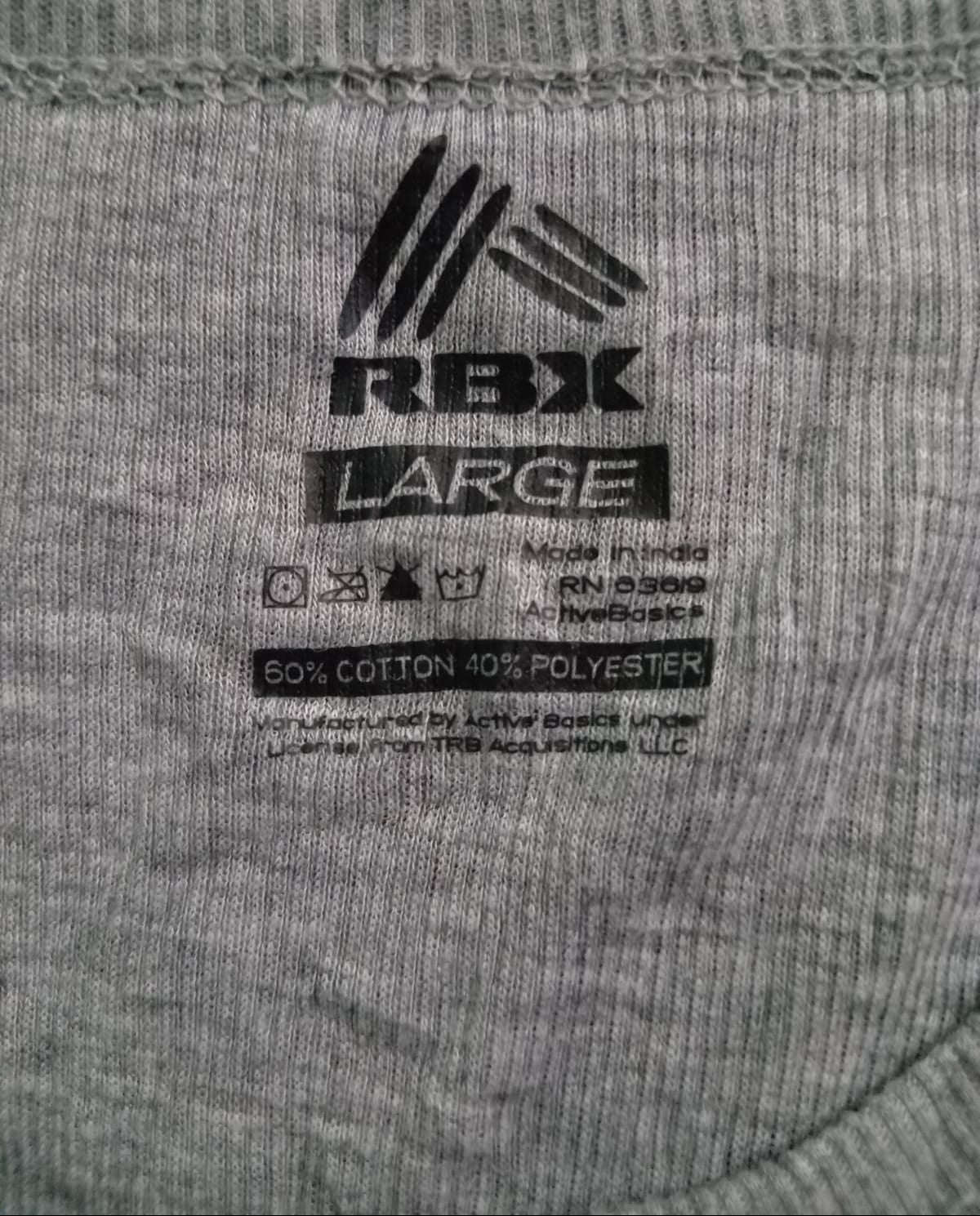 Playera RBX Talla G