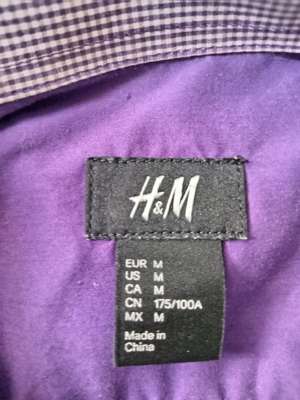Camisa de Hombre H&M Talla M
