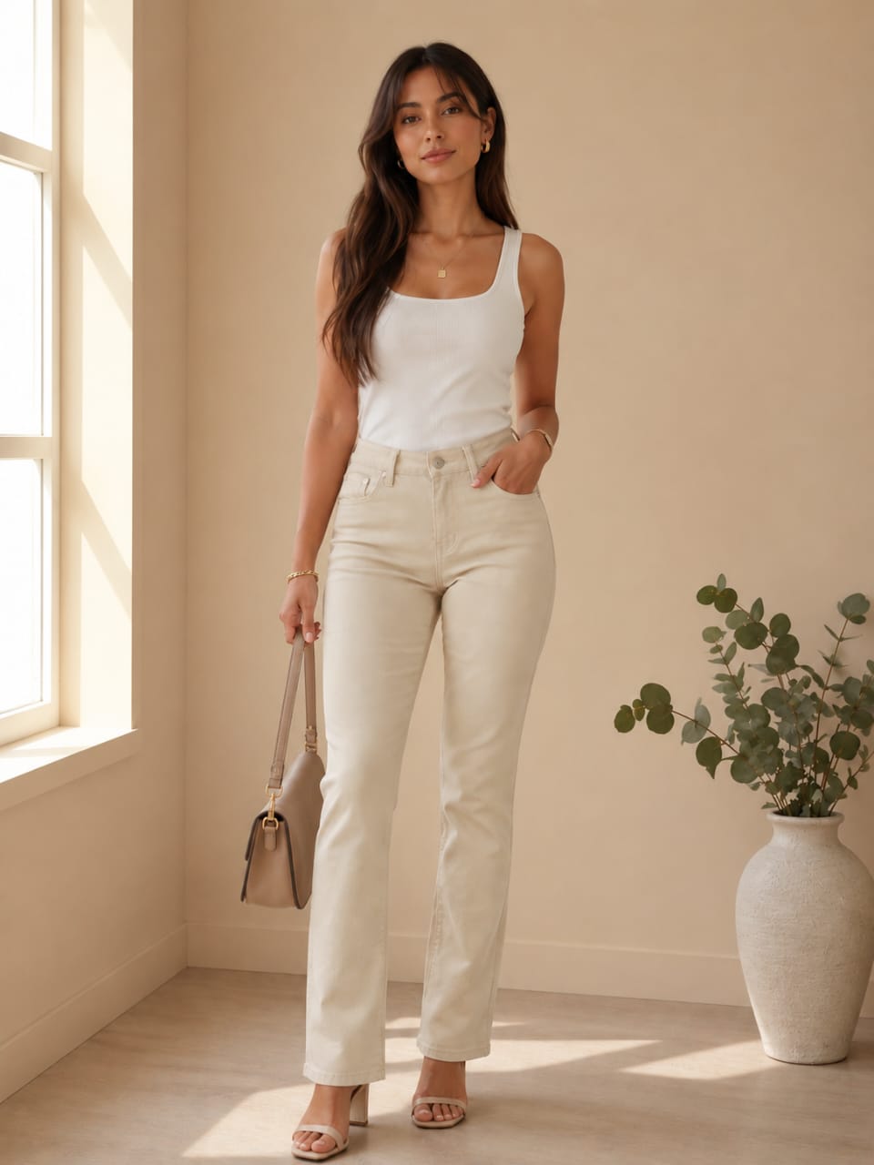 Pantalon Mujer T&Y Talla 3-4