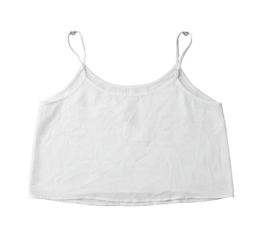 Blusa Blanca Forever 21 Talla L