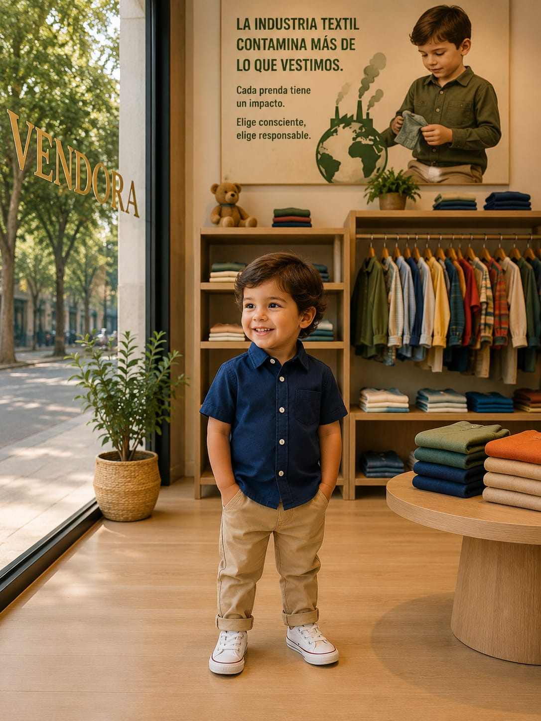 Camisa Manga Corta Alex & Jack 2 años