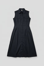 Vestido Vestido Camisero Negro sin Mangas Bitten by Sarah Jessica Parker, talla 8.
