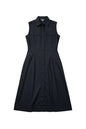 Vestido Vestido Camisero Negro sin Mangas Bitten by Sarah Jessica Parker, talla 8.