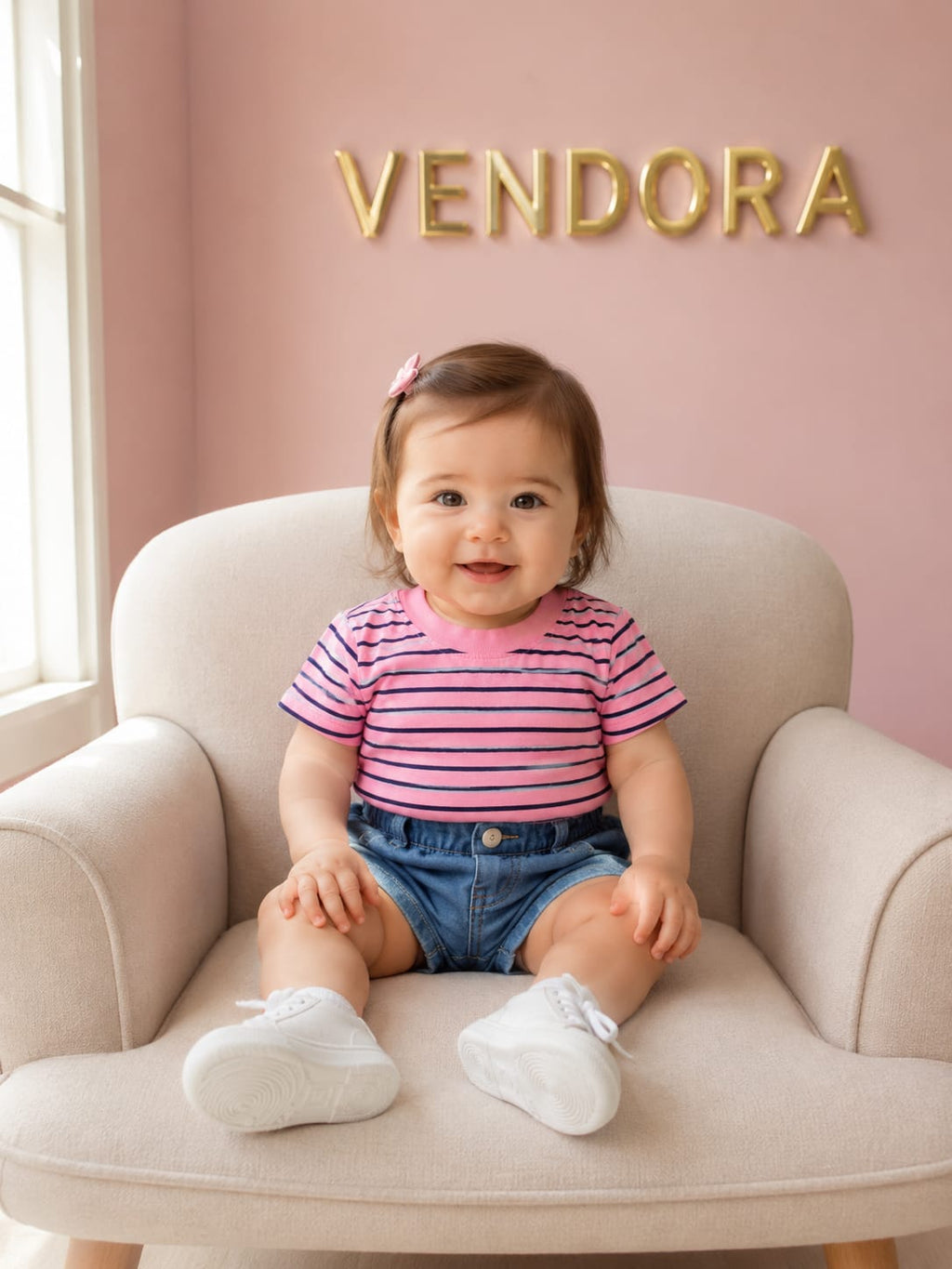 Playera Rosa Carters 9 Meses