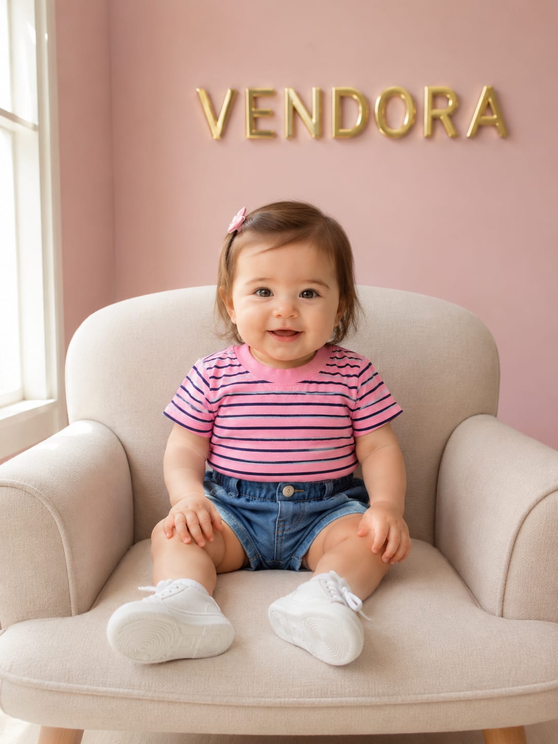 Playera Rosa Carters 9 Meses