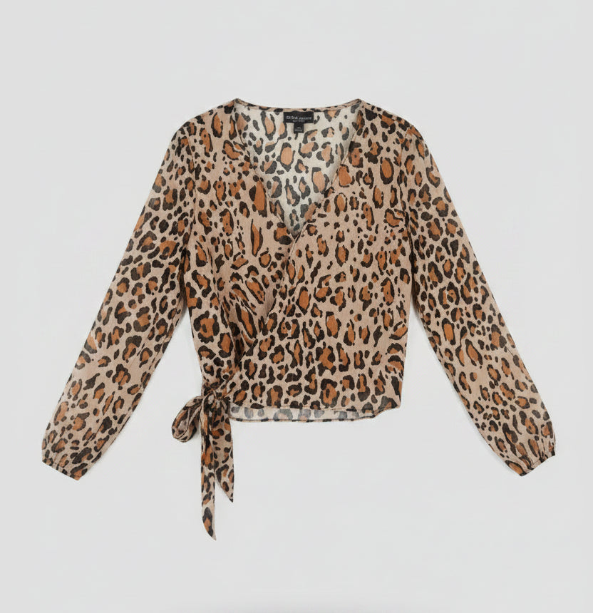 Blusa Animal Print Bold Elements Talla S