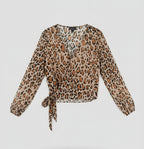 Blusa Animal Print Bold Elements Talla S
