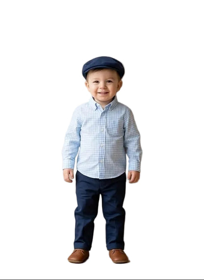Camisa Manga Larga Janie And Jack  12 - 18 Meses