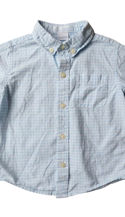 Camisa Manga Larga Janie And Jack  12 - 18 Meses