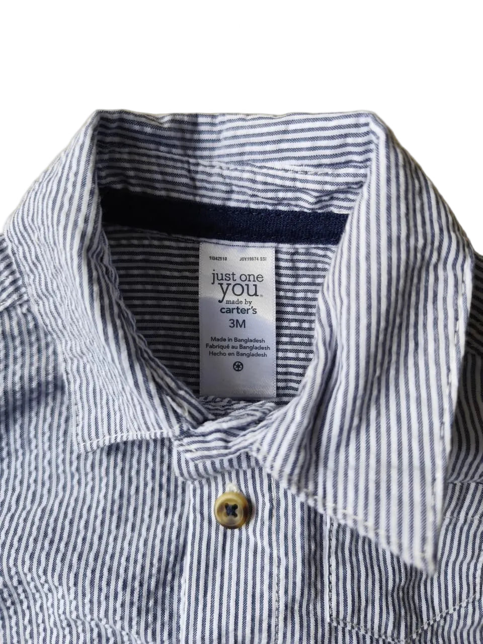 Camisa  Just One You Carters 3 Meses