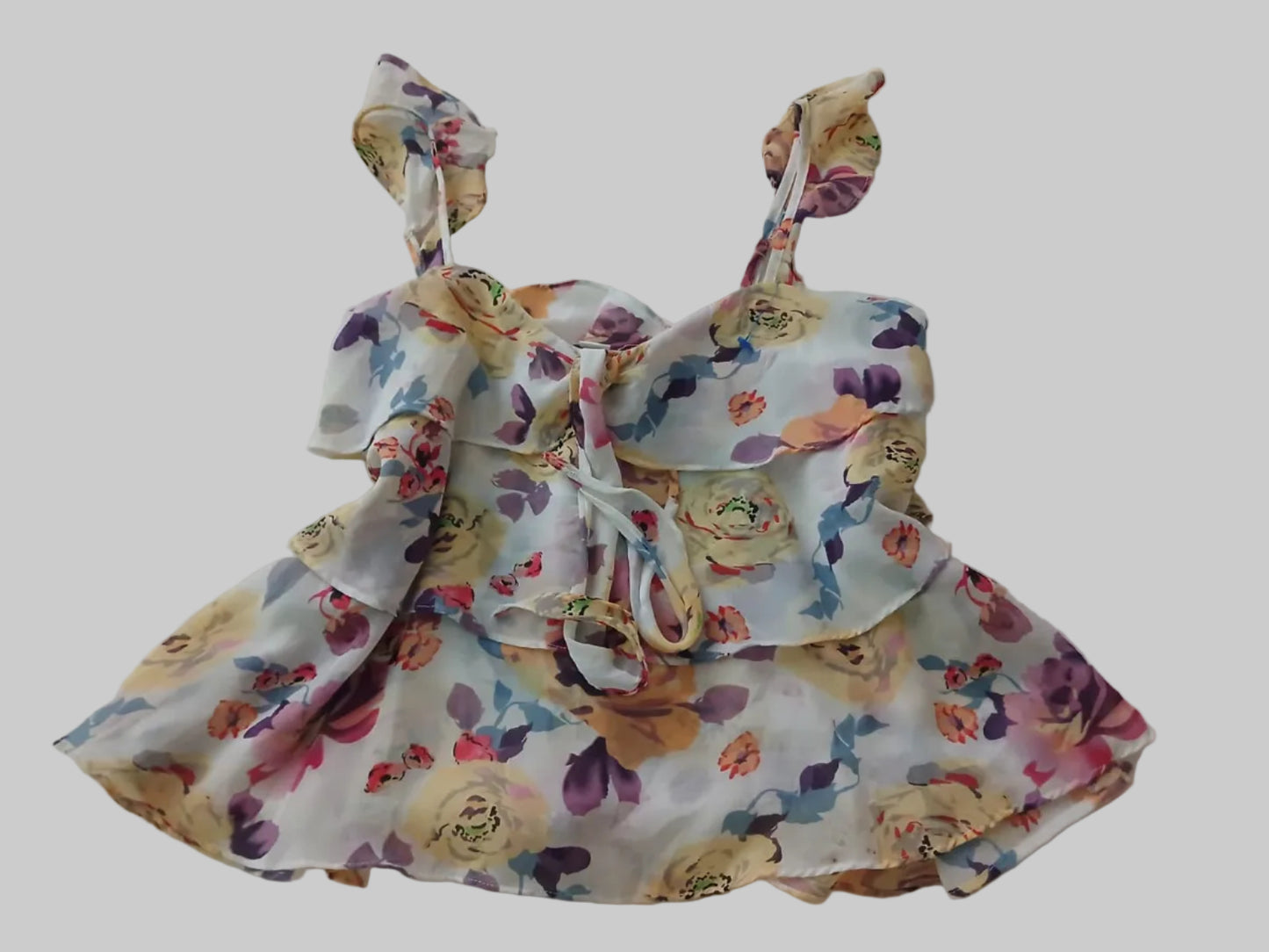 Blusa de Flores Forever 21 Talla S