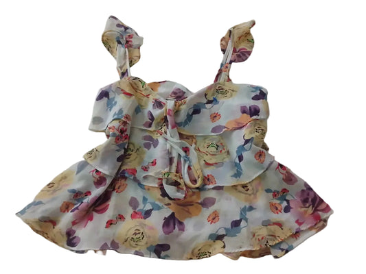 Blusa de Flores Forever 21 Talla S