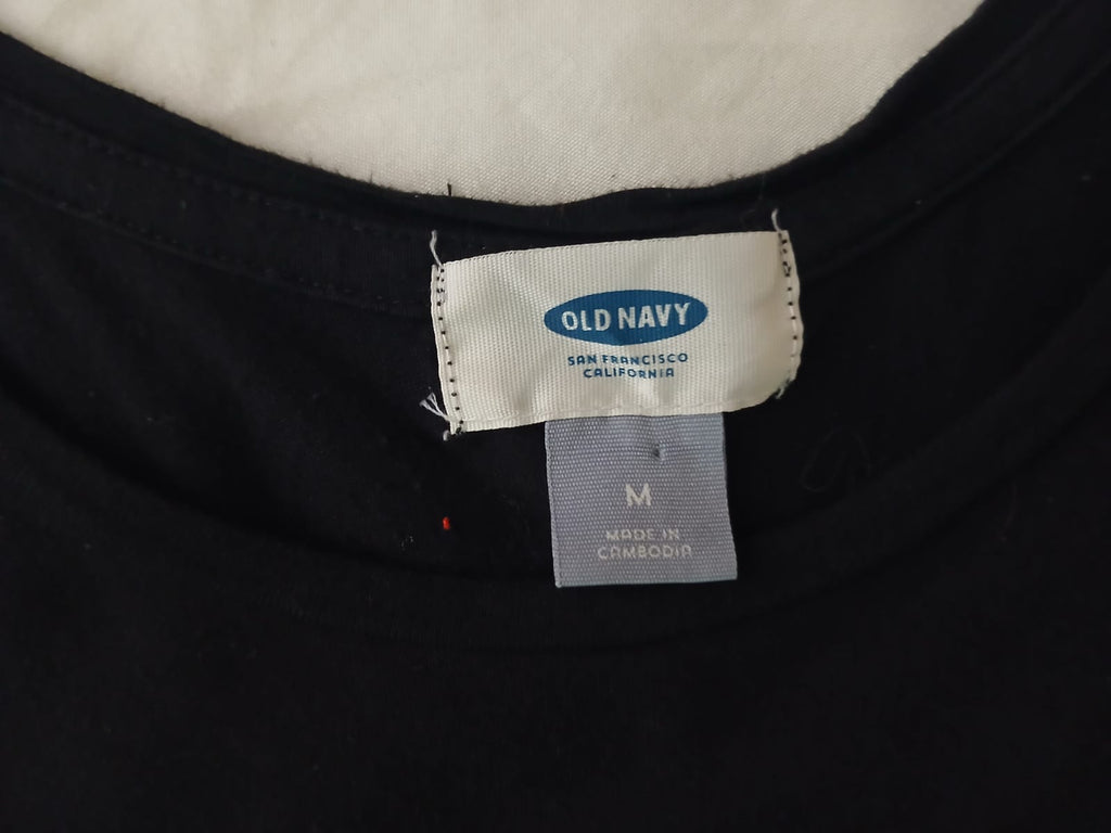 Blusa Negra Old Navy Talla M