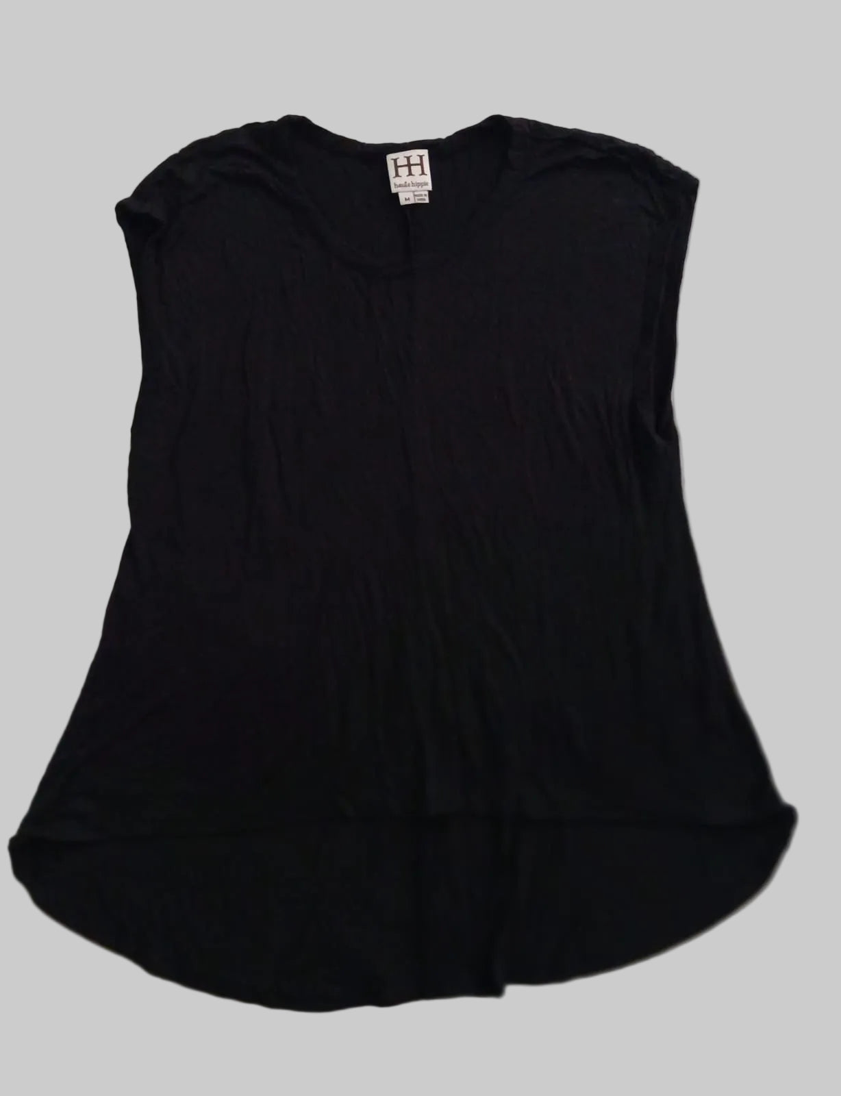 Blusa Negra Haute Hippie Talla M