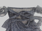 Vestido flores corto