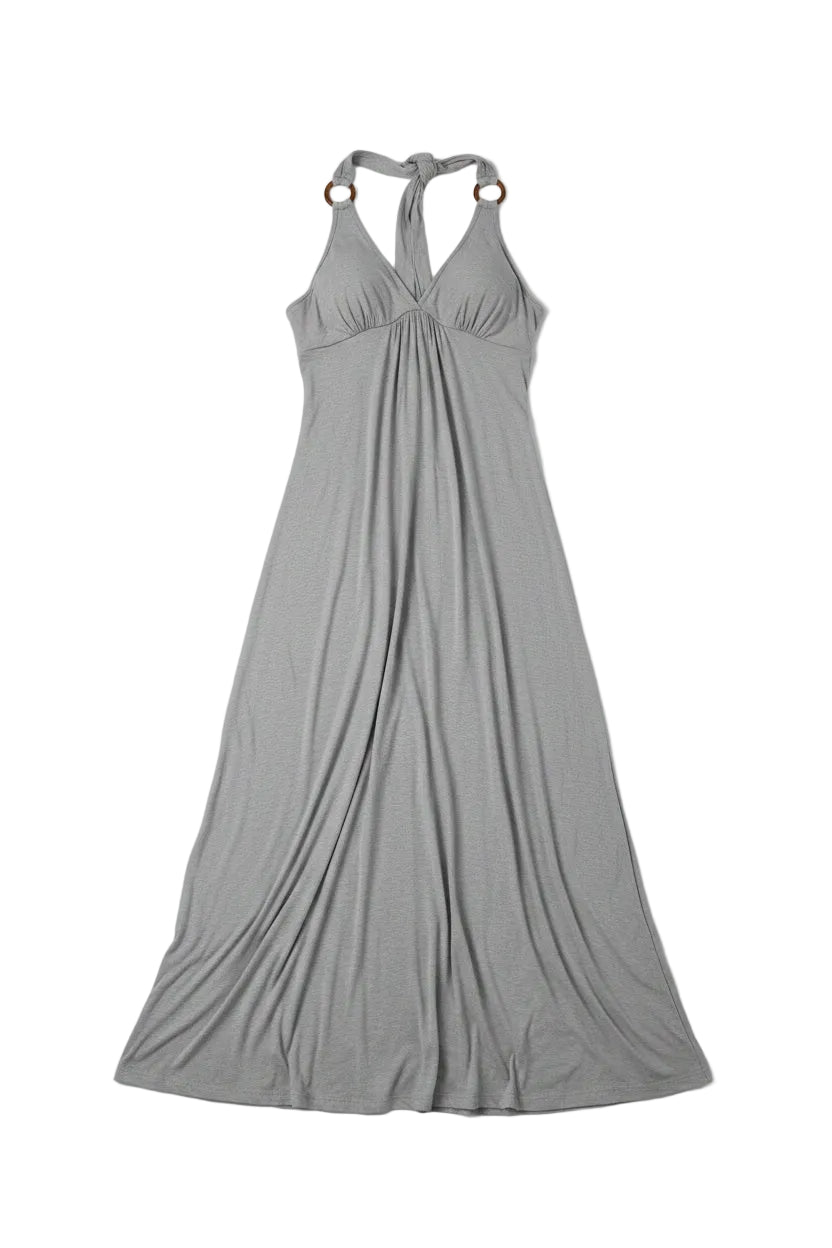 Vestido Largo de Playa Gris Love Culture Talla S