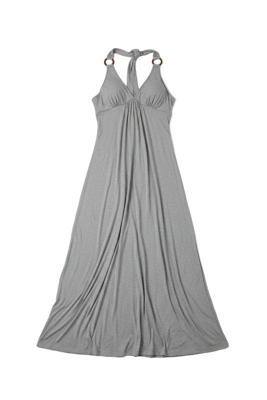 Vestido Largo de Playa Gris Love Culture Talla S