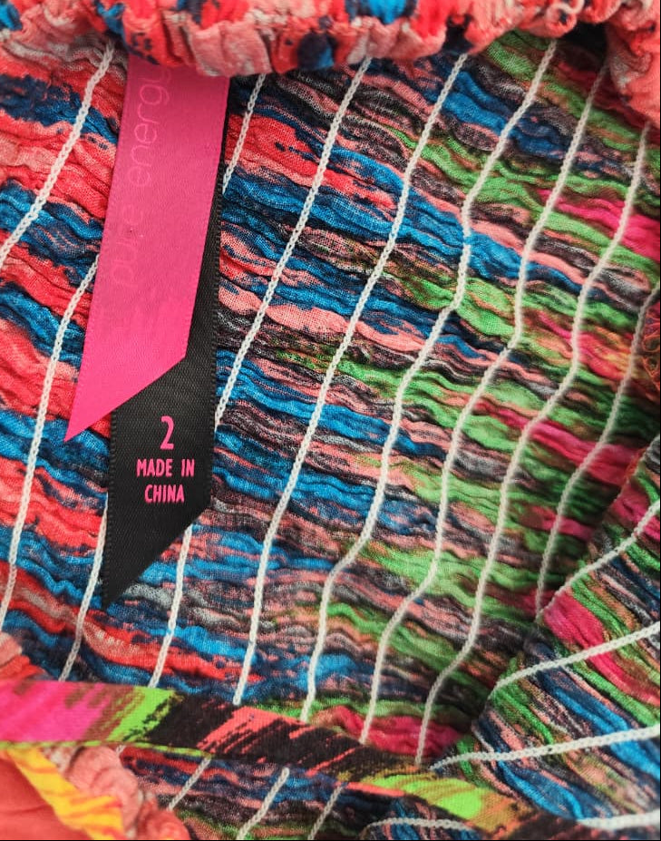 Vestido Multicolor Pure Energy Talla S