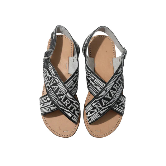 Huarache De Hombre Con Nombre de Nayarit Talla 7