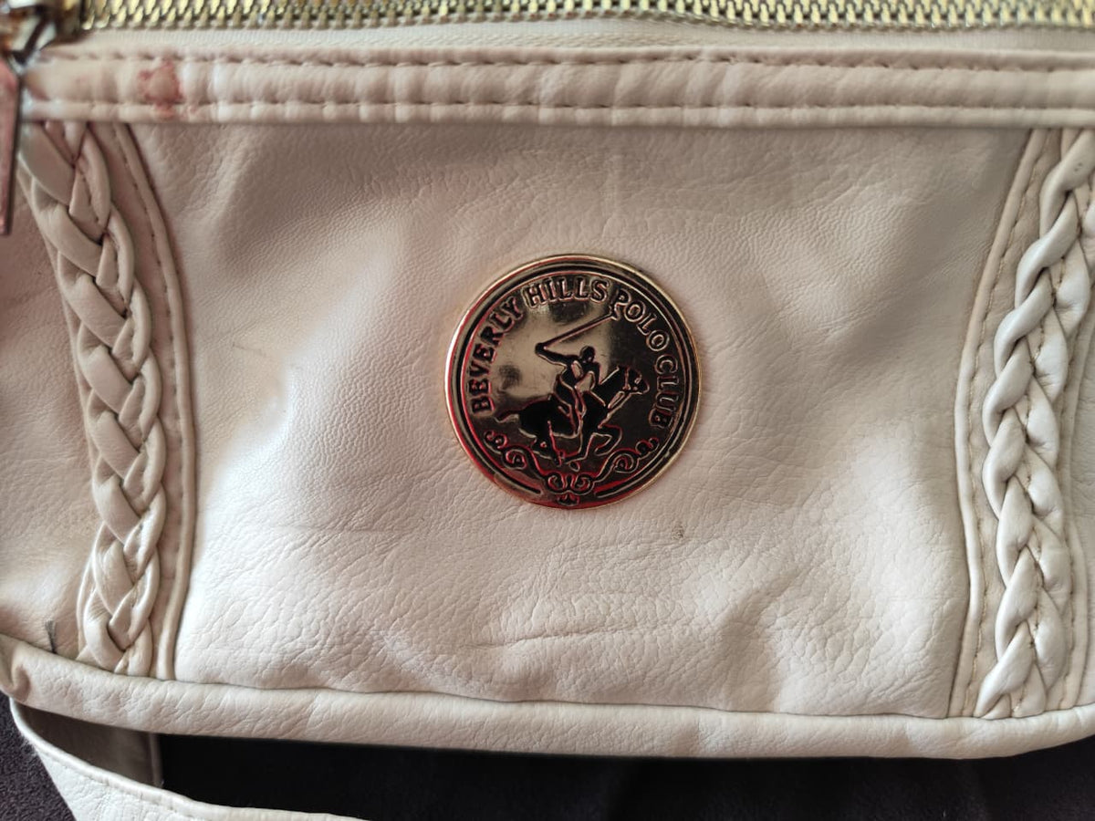 Bandolera Polo Club Beige