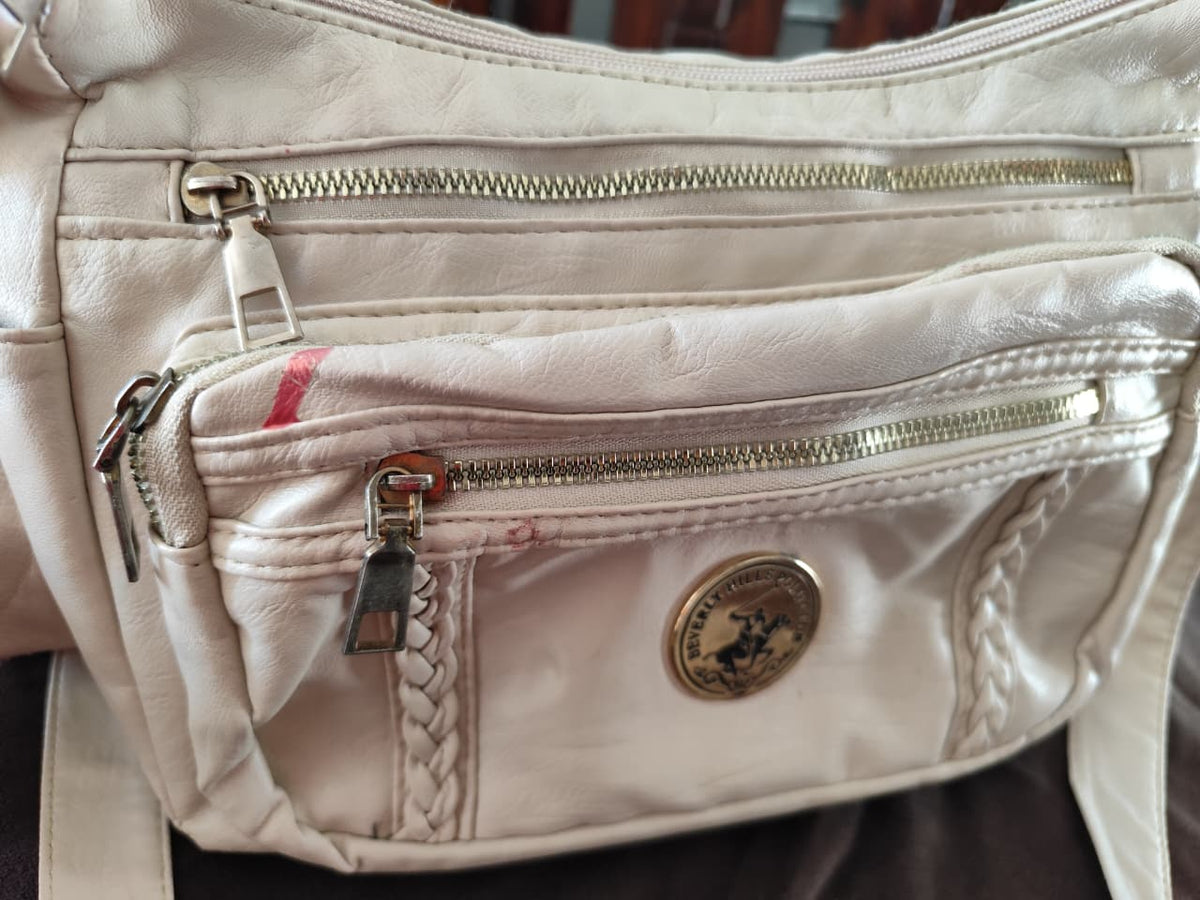 Bandolera Polo Club Beige