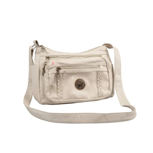 Bandolera Polo Club Beige