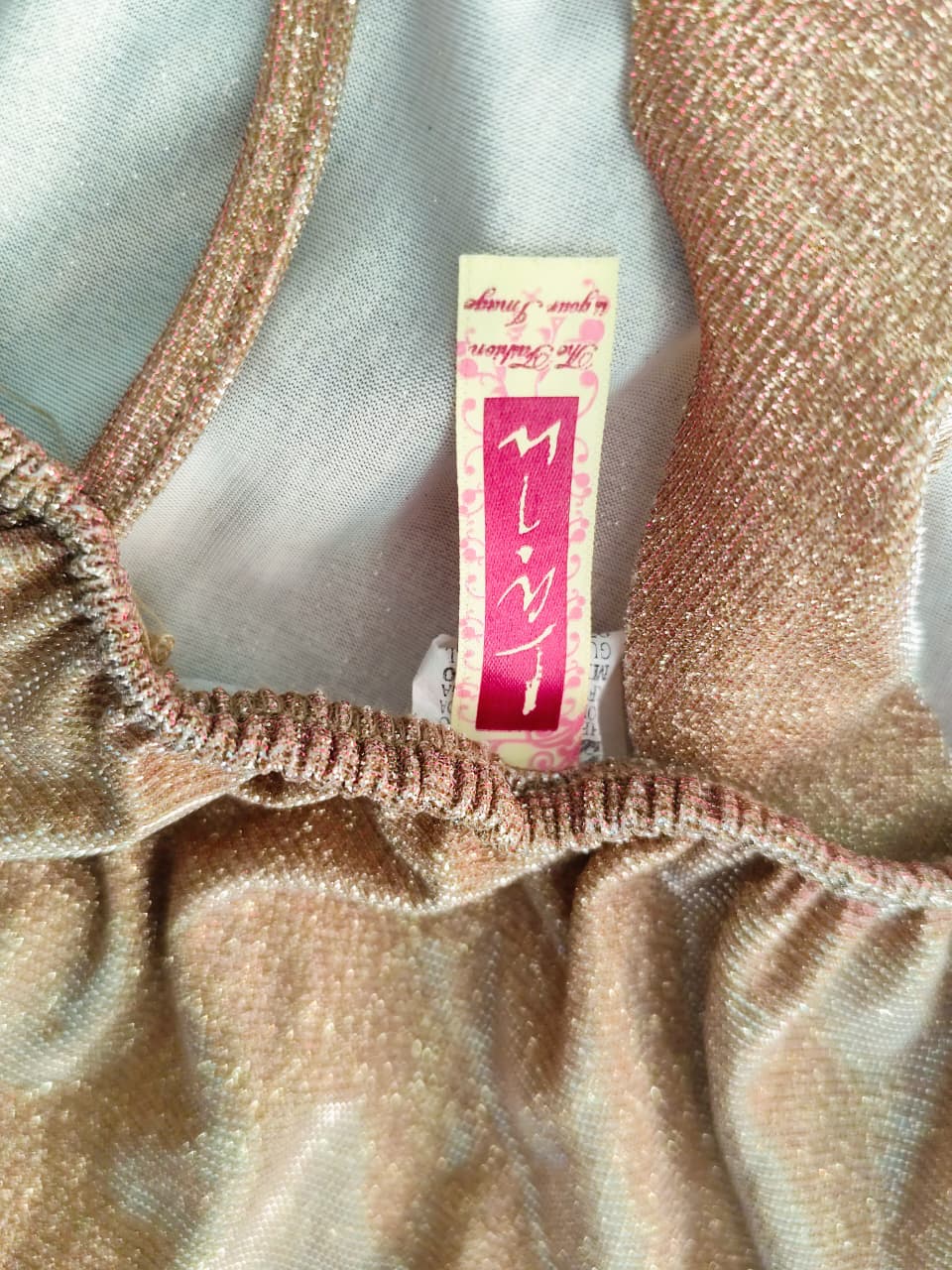 Vestido Dorado