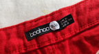 Boohoo Blue Skirt Size XS
