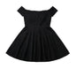 Vestido Corto Negro Talla S