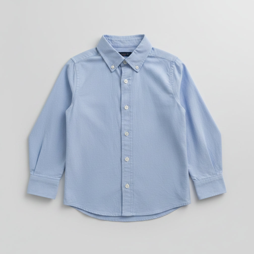 Camisa Niño Azul Oshkosh Talla 7 Años