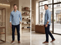 Camisa de Hombre Varanasi Talla S