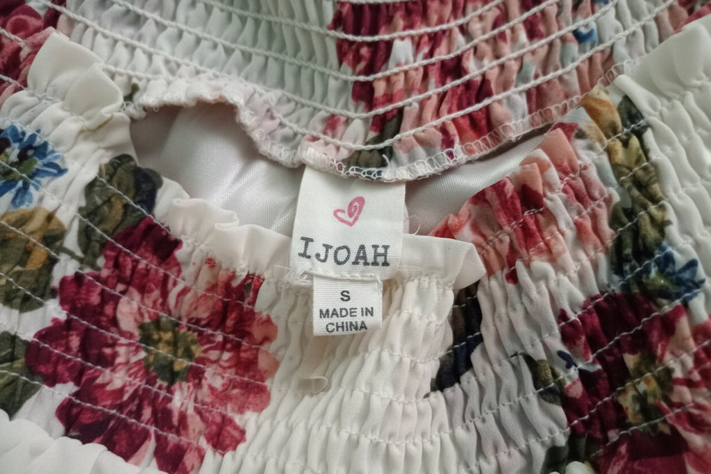 Ijoah Floral Romper Size S-M