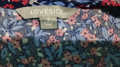 Blusa Flores Lovesick Talla 2