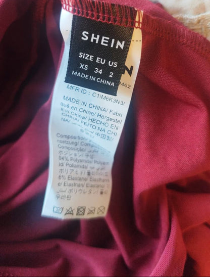 Vestido Largo Shein Talla Xs